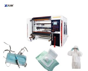 non woven slitting machine
