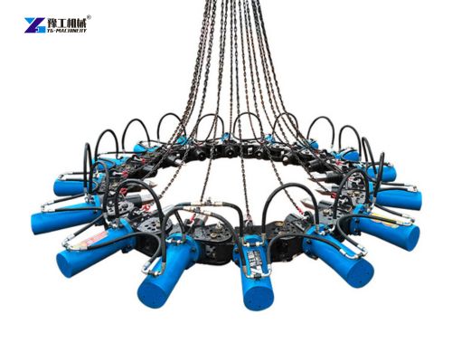 pile head breaking machine price