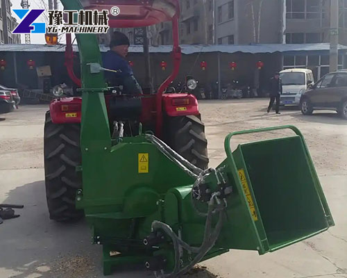 pto driven chipper shredder