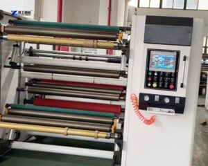 stretch film slitting machine