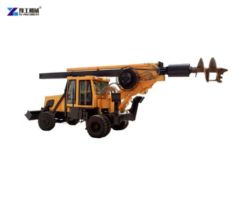 truck mounted rotary drilling rig