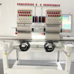 Two Head Embroidery Machines Sold to Mexico 2 head embroidery machine for sale