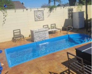20ft in ground container pool