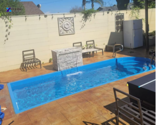 20ft in ground container pool