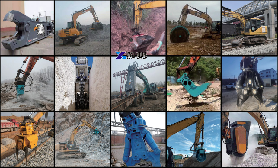 YG manufacturer excavator attachment