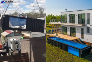 acrylic glass window container pool