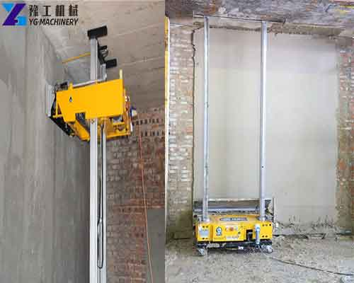 automatic cement plaster machine