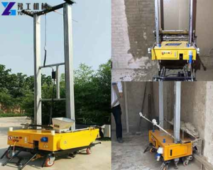 automatic wall rendering machine