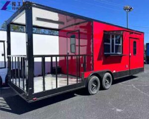 bbq enclosed trailer