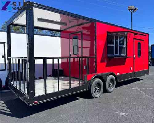 bbq enclosed trailer