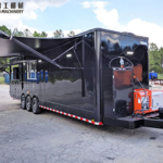 Mobile BBQ Trailer bbq trailer with porch