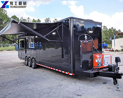 bbq trailer with porch