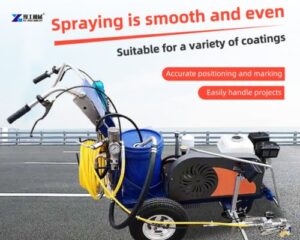 cold paint road marking machine