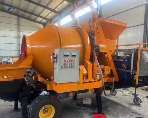 concrete mixer pump price