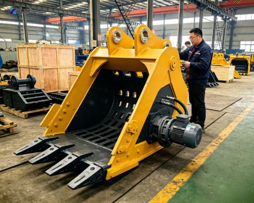 digger crusher bucket manufacturer