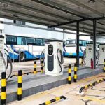 electric bus charging station