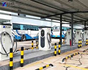 electric bus charging station