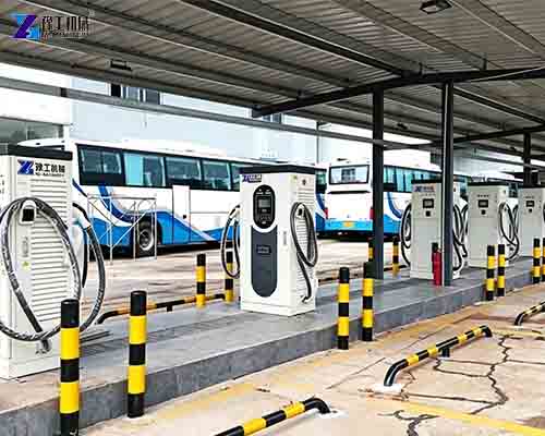 electric bus charging station