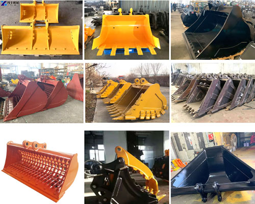 excavator rock crusher bucket for sale