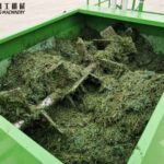 hydroseeder machine with mechanical paddle agitation