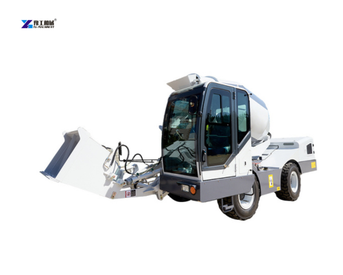 mobile concrete mixer truck