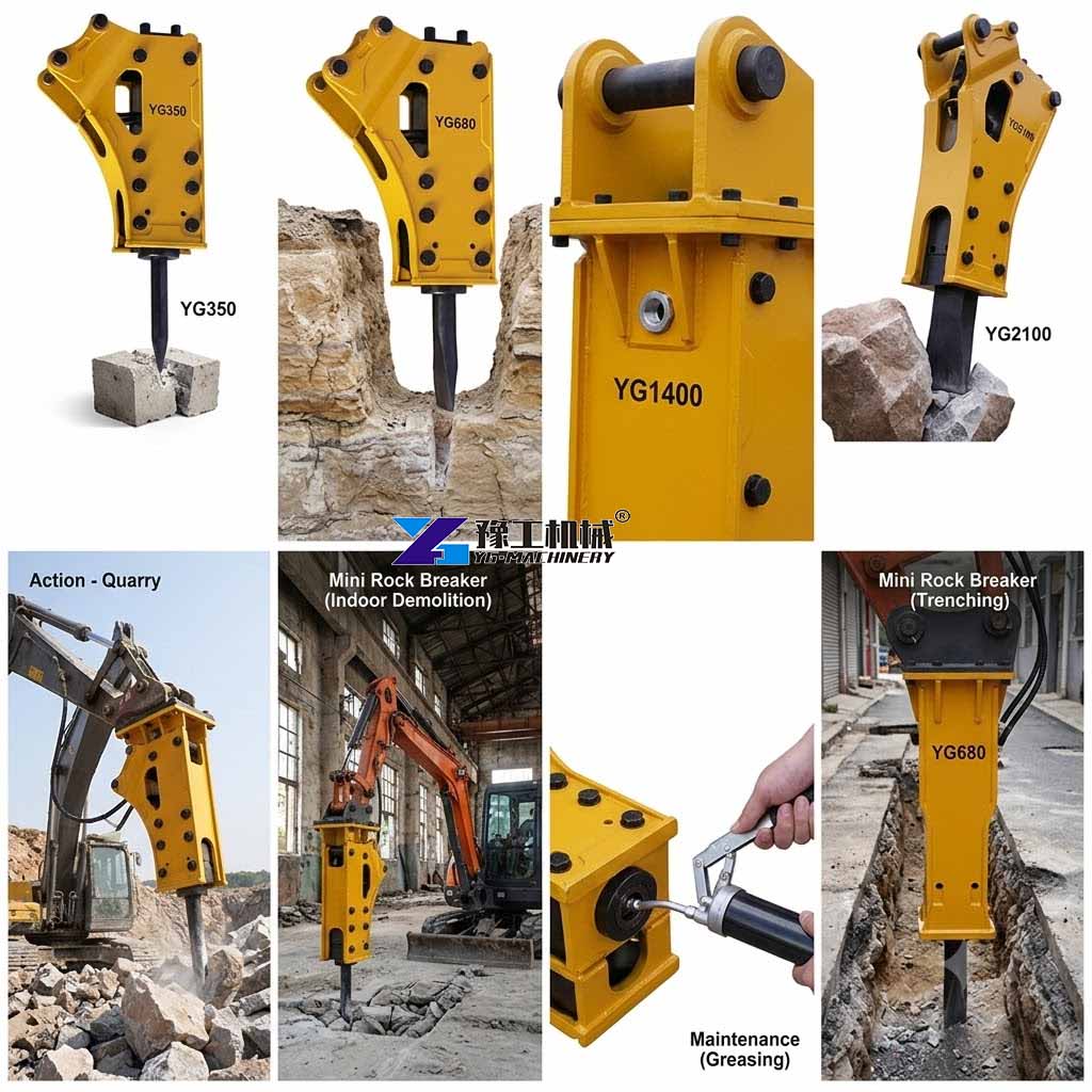 rock breaking machine