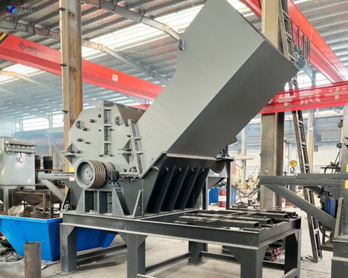 steel scrap shredder machine
