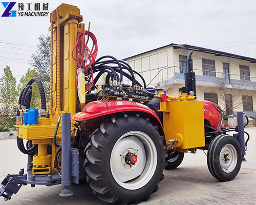 tractor water well drilling rig