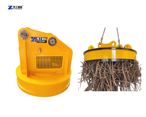Excavator Magnet Attachment