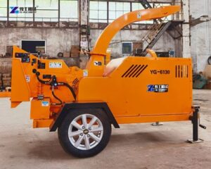 brush wood chipper