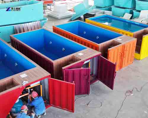 container swimming pool supplier