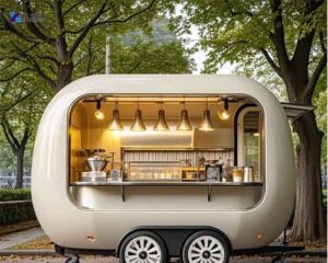 mini coffee trailer