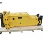 mini digger rock breaker