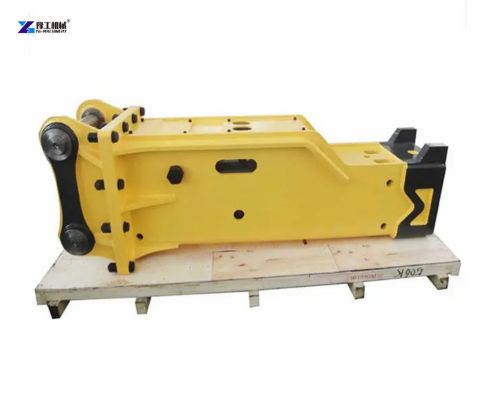 mini digger rock breaker