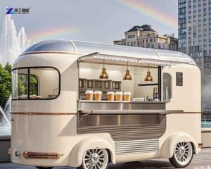 small coffee trailer