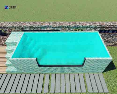 storage container swimming pool