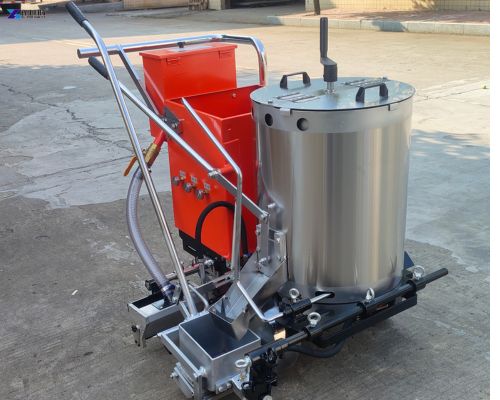 thermoplastic line marking machine