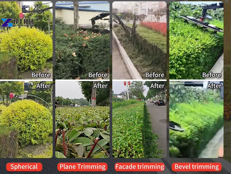 application scenarios of ride on hedge cutter