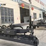 Remote Control Laser Screed boom laser screed