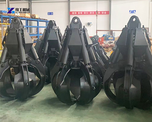 excavator hydraulic grapple
