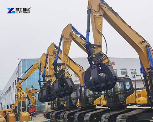hydraulic grab for mini excavator