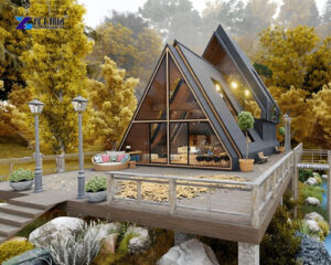 prefab a frame cabin for sale