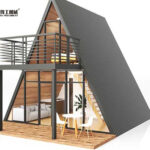 prefab triangle house