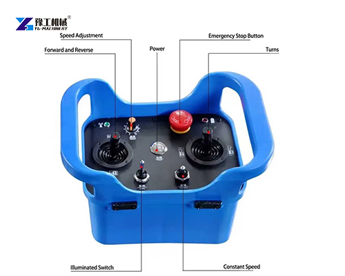 remote control for electric transport vehicles