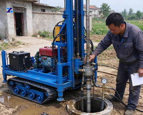 rural well maintaining
