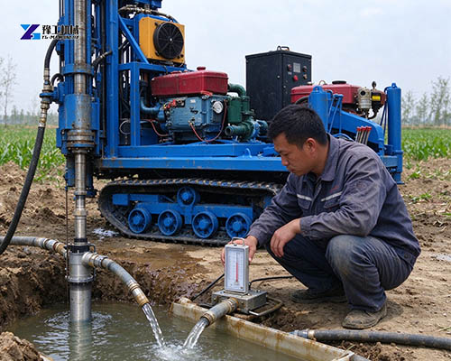 well water pumping test